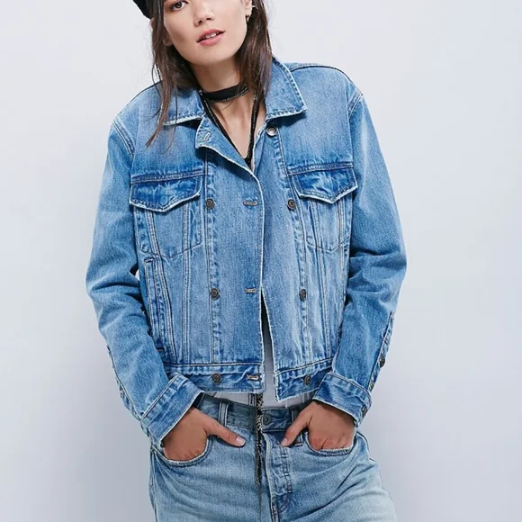 Free People Roe Denim Jacket - Picture 3 of 9